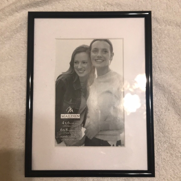 Malden Other - Black plastic  matted picture frame by Malden